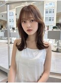 王道モテくびれヘア 大人ガーリーなチョコレートカラー