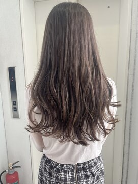 ヘアーデザイン シュシュ(hair design Chou Chou by Yone) ☆chouchou☆ロングへアー×グレージュカラー