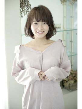 アフロディーテ 銀座(APHRODITE GINZA) グレージュカラー/シルキーベージュ/斜めバング/銀座/東銀座