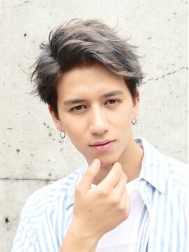 ラヴィズムバイフィフス(LUVISM by fifth) ビジネスショートメンズマッシュツイストパーマツーブロック