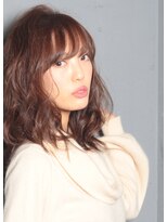 リコ バイ マリス(Liko by maris)&nbsp;透け感ある前髪にも前髪パーマで大人っぽい雰囲気に！卵型