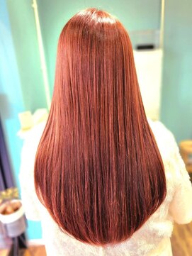 コス(KoS) レッドパープル/ブリーチなし/艶カラー/レッド系