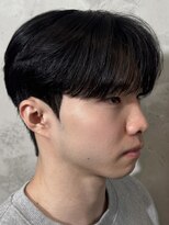 ノラ ヘアーサロン(NORA HAIR SALON) 韓国シースルーマッシュ黒髪マッシュカルマパーマダウンパーマ