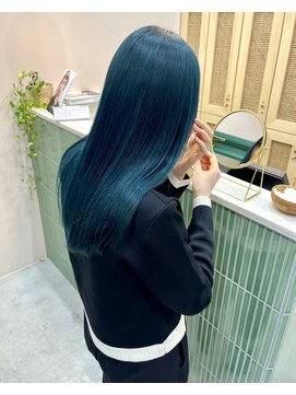 イギー(igggy) ワンブリーチで作るターコイズカラー♪