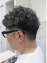 ジパングノアールオム 曳舟店(Zipangu NOIR HOMME)&nbsp;ショート×強めパーマ