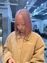 レブ 四条烏丸(Reb,)&nbsp;ハイトーンピンク×ボブ