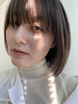 ムーン バイ ケンジ(moon by KENJE)&nbsp;【hishida】ボブ/ベージュ/似合わせカット/ショート