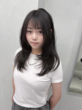 プリアバイポプルス 渋谷(pria by popls) レイヤーカット/韓国レイヤー/髪質改善/縮毛矯正/韓国/渋谷/20代