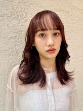 アンティ ブランシェ(an-t BRANCHE)&nbsp;顔周りが華やかなロングレイヤー