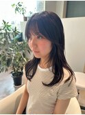 レイヤーカット/ハッシュカット/韓国ヘア/シースルー前髪