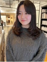 ジリ(JILI)&nbsp;酸性シルクストレート×やわらかレイヤー ▽福永