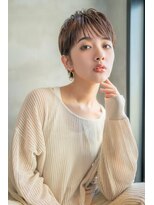 ドリップ バイ ハバナ 原宿(driP. by HAVANA)&nbsp;20代30代大人美人ショートボブ/小顔ショートヘア/マロンベージュ