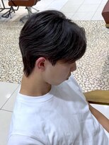 クアトログランシュ ひたちなか店(QUATRO×GranCieux)&nbsp;ダウンパーマ×スポットパーマ×センターパート　ひたちなか