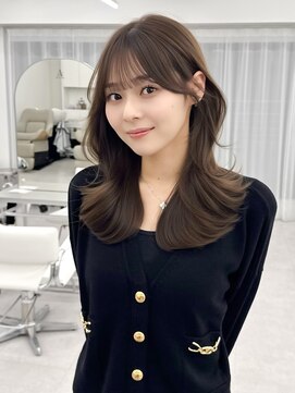 アマトウキョウスマートサロン(AMA TOKYO×Smart Salon) くびれレイヤー/顔まわりカット/レイヤーカット/小顔ヘア