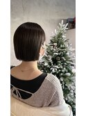 切りっぱなしボブ