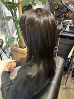 ヘアードレスビュー(hair dress V.I.E.W)&nbsp;白髪ぼかし×ナチュラルハイライト