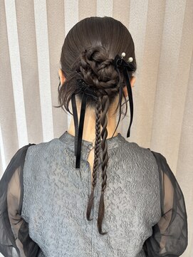 ミラ(Mila) カチモリ三つ編みたらし★