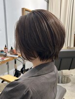 ハット(HUT)&nbsp;『30～40代』ショート　ボブ　ショートボブ　白髪ぼかし　228