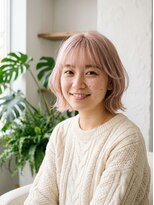 フルショウ 栄店(FURUSHO) ゆるふわボブ/淡いピンク/大人可愛い/耳かけボブカット可愛い