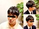 あおいはな(aoihana)の写真/【夜20時まで営業/駐車場有】ビジネスマンの仕事とプライベートで使いこなせるハードすぎないパーマが定評!