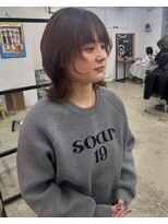 ソーソー(SoSo)&nbsp;前髪顔まわりレイヤー×くびれスタイル3.8