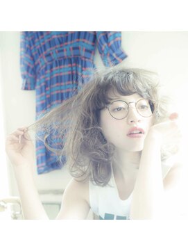 ベル 表参道店(Belle) 日本人に合う『外国人風』くせ毛パーマ×スモーキーベージュ