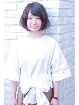 エルサフィロ ヨドヤバシ(el zafiro yodoyabashi) 【el zafiro yodoyabashi】ビターボブスタイル