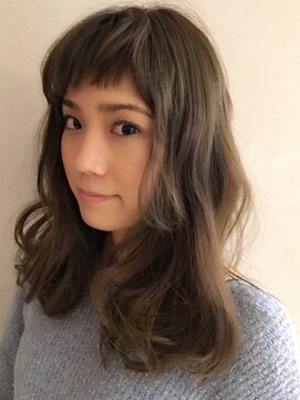 ロンド 銀座(Lond) マットグレージュカラーのショートバング☆ 担当 本田奈穂美