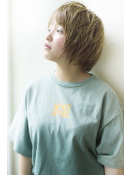 アンアミ オモテサンドウ(Un ami omotesando) 【Un ami】《増永剛大》明るめカラーで愛されショートボブ☆