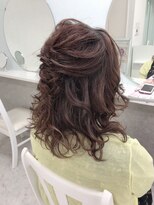 ヘアーセットサロン ピンキー(Hairset Salon Pinky) Pinky♪ミディアムアレンジヘアセット