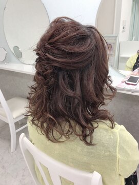ヘアーセットサロン ピンキー(Hairset Salon Pinky) Pinky♪ミディアムアレンジヘアセット