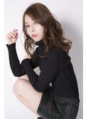 大人かわいい無造作エアリーウェーブ