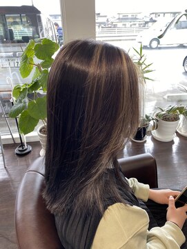 アンテリア ハイライトセミロング