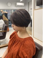 ニコフクオカヘアーメイク(NIKO Fukuoka Hair Make) 【NIKO】福岡天神大名ひし形シルエットショートボブ大人可愛い