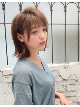 ロンドプランタン 恵比寿(Lond Printemps) 【lond printemps水野】大人かわいい耳掛け外ハネボブ