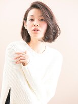 オーブ ヘアー ブランコ 久米川店(AUBE HAIR Blanco)&nbsp;美シルエットで魅せる☆綺麗めボブ