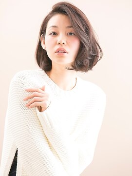 オーブ ヘアー ブランコ 久米川店(AUBE HAIR Blanco) 美シルエットで魅せる☆綺麗めボブ