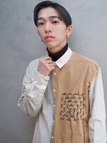 表参道メンズカット/ニュアンスマッシュ/かき上げバング/30代