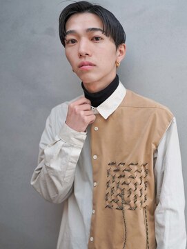 カンナ(Canna) 表参道メンズカット/ニュアンスマッシュ/かき上げバング/30代