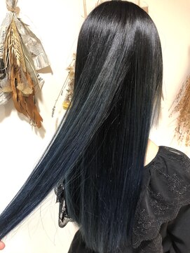 ニューヨークニューヨーク 大久保店(NYNY) ブルーブラック×ブルージュグラデーション