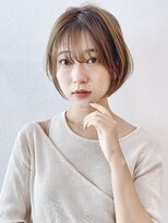 アイティー バイ アルバム 中野店(IT by ALBUM) ふんわりショート_マロンベージュAラインボブ_8115