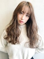 アイティーバイアルバム 藤沢店(IT by ALBUM) ゆるロング_カーキグレージュマッシュショート_38212