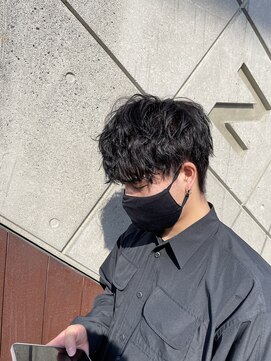 フォルテ 草薙店 無造作ショートマッシュ