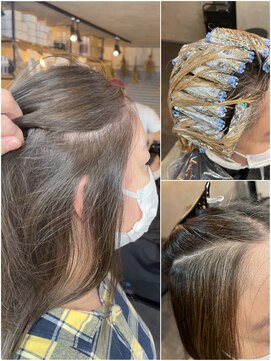 モイ(moy) 脱白髪染め/白髪ぼかし/ハイライト/グラデーションカラー/浅草