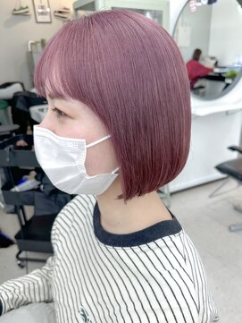 ヒビヲ(HIBIO) ダブルカラーハイライトイルミナカラーインナーカラーブリーチ