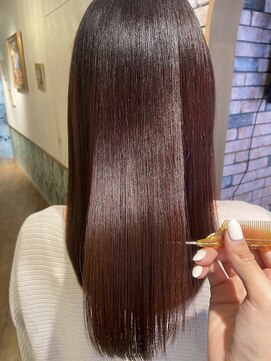 ミューテ(Mu-te) Cherry Red♪ウルトワトリートメント［髪質改善］