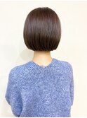 【morio成増/一戸】大人かわいい丸み前上がりボブ