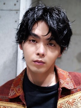 ライラ(Lyla) 下北沢 メンズパーマ ウェットウェーブマッシュウルフ