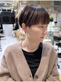 ショート インナーバングカラー