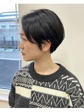 エフ(ef.) 刈り上げショート/耳かけショート/ハンサムショート